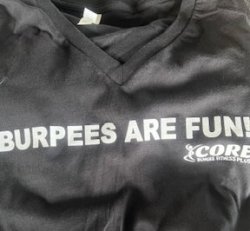 SM-Burpees Are Fun T-Shirt-Black V