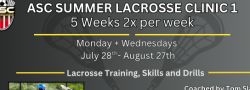 Summer 2 Lacrosse (5 Weeks)