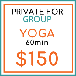 Private Yoga Session - Group 60min