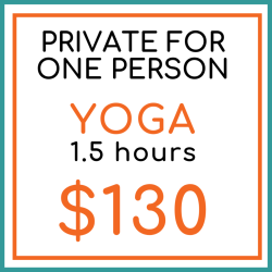 Private Yoga Session - Solo 1.5hrs