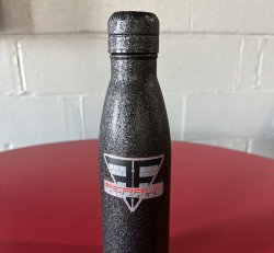Black Steel Water Bottle