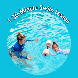 1 Private Swim Lesson Session (30 minutes)