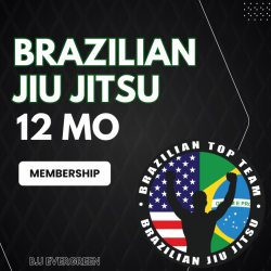Brazilian Jiu Jitsu 12 month Membership