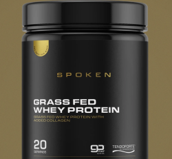 SPOKEN Grass Fed Whey Protein - Vanilla