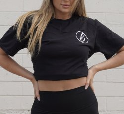 Booty by Barbells Tee (Black)