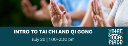 Intro to Tai Chi and Qi Gong