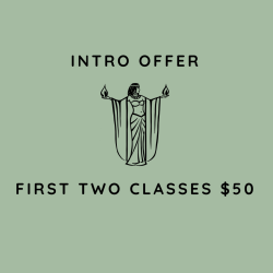 Intro Offer- First two classes $50