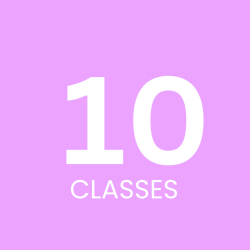 10 pack of Classes $299