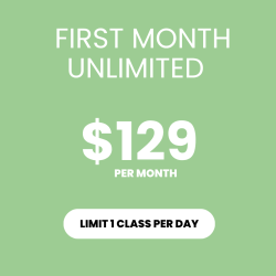 First Month of Unlimited Classes $129