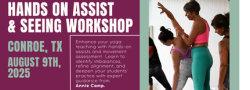 Hands On Assist and Seeing Workshop