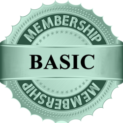 1 Year Basic Membership (initiation fee included)