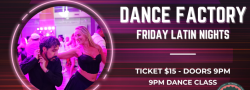 Friday Latin Nights @Dance Factory Tampa Bay!