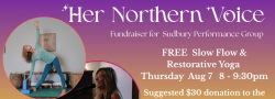 Her Northern Voice Yoga Class