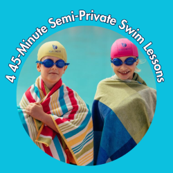 4 Semi-Private Swim Lessons (45 minutes)