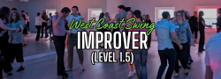 West Coast Swing Improver (Level 1.5)