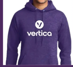 Purple "Vertica" hoodie