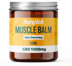 Hempwell 1000mg Muscle Balm