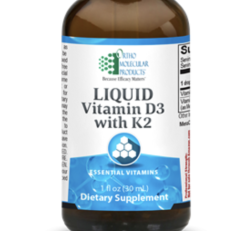 Liquid Vitamin D3 with K2 (1 oz)