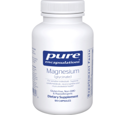 Magnesium Glycinate 90 or 180 Capsules