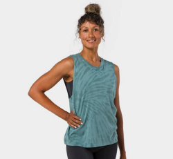 Manduka Shanti Tank w/ Santosha Logo