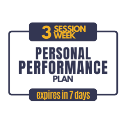3 Session Week – Personal Performance 60