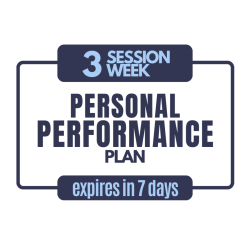 3 Session Week – Personal Performance 40