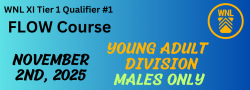 #1 (Male) YOUNG ADULT DIVISION - FLOW Course