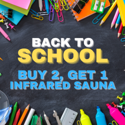 AUG 2025 - Buy 2, Get 1 Free Infrared Sauna Sessions (EXPIRES 6 MONTHS)