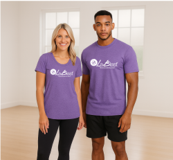 Purple Unisex (Fitness) Tee
