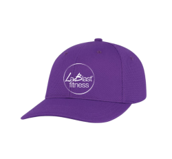 Purple Adjustable Wicking Cap