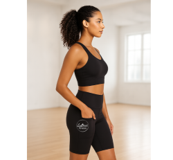 Black Biker Shorts