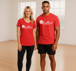 Red (Kids Fitness) Unisex Tee