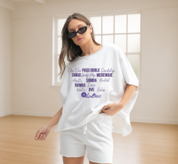 White Vintage Dolman Top