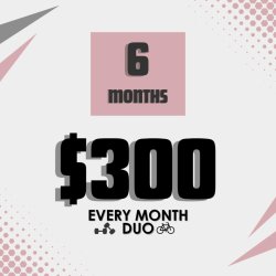 6 Months DUO  Membership