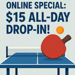 Online Special: $15 All-Day Drop-In!