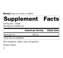 Standard Process Wheat Germ Oil