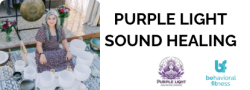 Purple Light Sound Healing Experience