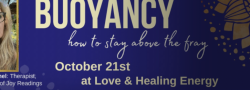 Buoyancy: How to stay above the fray | Tue 10/21 6:30 PM