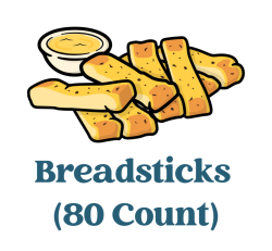 Breadsticks- 80 Pieces (Serves 40)