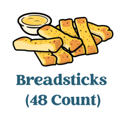 Breadsticks- 48 Pieces (Serves 24)