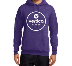 Purple Vertica Hoodie
