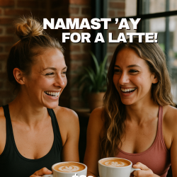 NAMAST’AY FOR A LATTE!