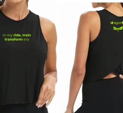 Black Scoop Back Tank - 2025 Refresh Collection