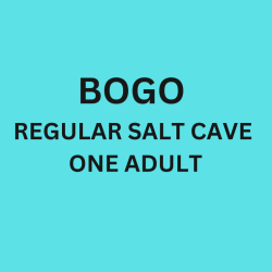 Buy 1, Get 1 FREE - Regular Salt Cave session for one adult