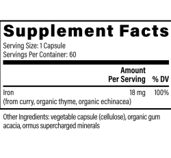 Global Healing Plant-Based Iron