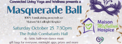 Masquerade Ball Oct 25 Fundraiser