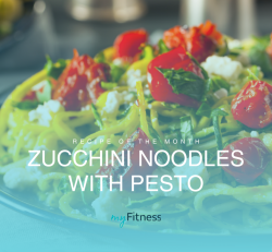 Zucchini Noodles with Pesto | Nouilles de courgettes au pesto