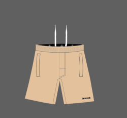 APPAREL - SHORTS - BEIGE