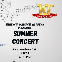 Herencia Mariachi Academy Summer Concert: Mariachi Meets Orchestra