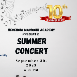 10 Year Anniversary Summer Concert: Mariachi Meets Orchestra